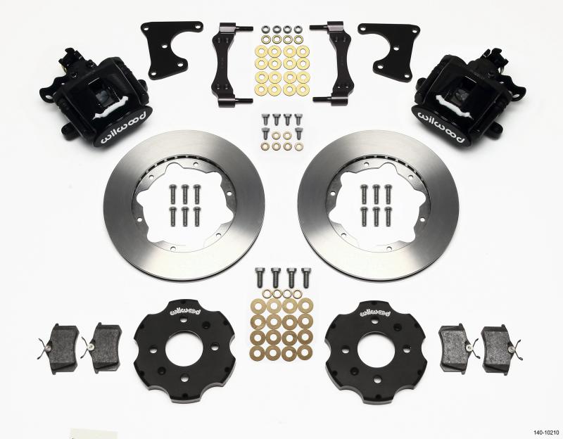 Wilwood Combination Parking Brake Rear Kit 11.00in Civic / Integra Drum 2.71 Hub Offset 140-10210 Main Image