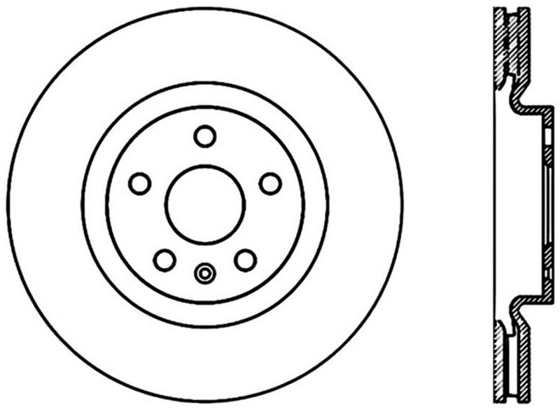 Stoptech ST Drilled Sport Brake Rotors Brakes, Rotors & Pads Brake Rotors - Drilled main image