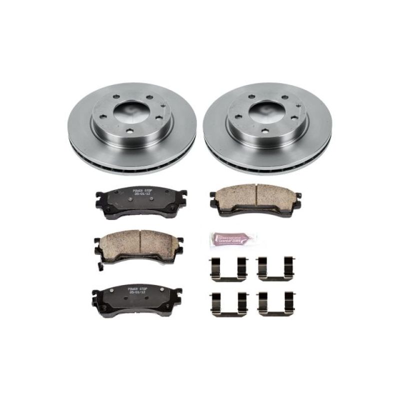 PowerStop PSB Autospecialty Kit Brakes, Rotors & Pads Brake Kits - OE main image