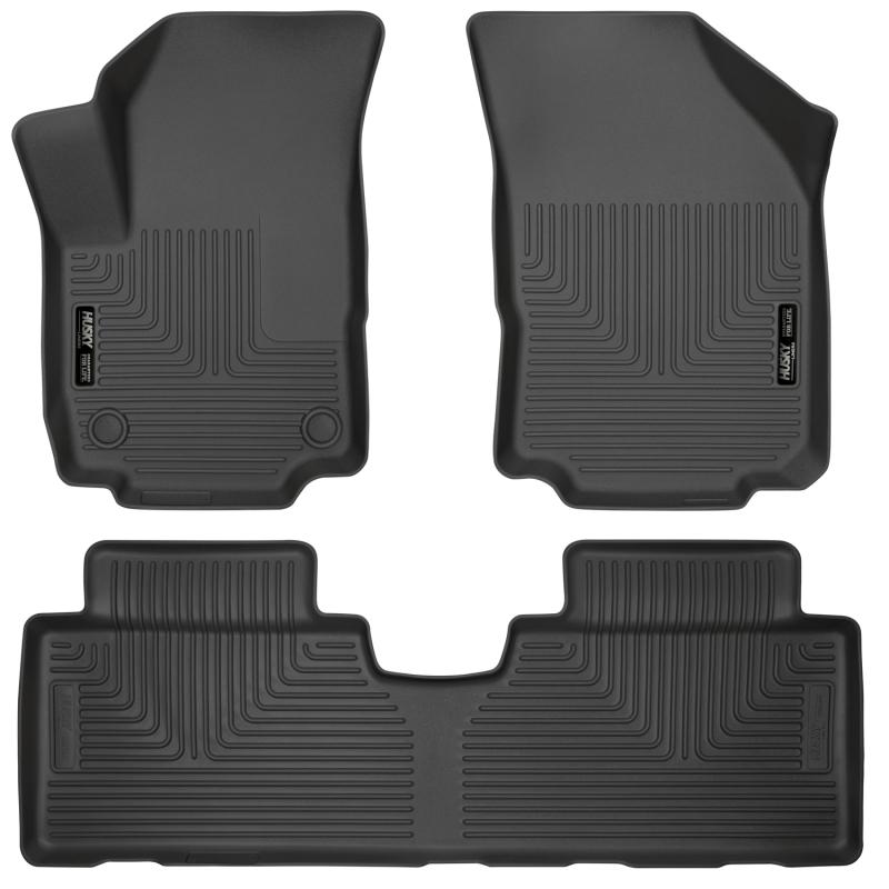 Husky Liners 2018 Chevrolet Equinox Weatherbeater Black Front & 2nd Seat Floor Liners 99131 Main Image