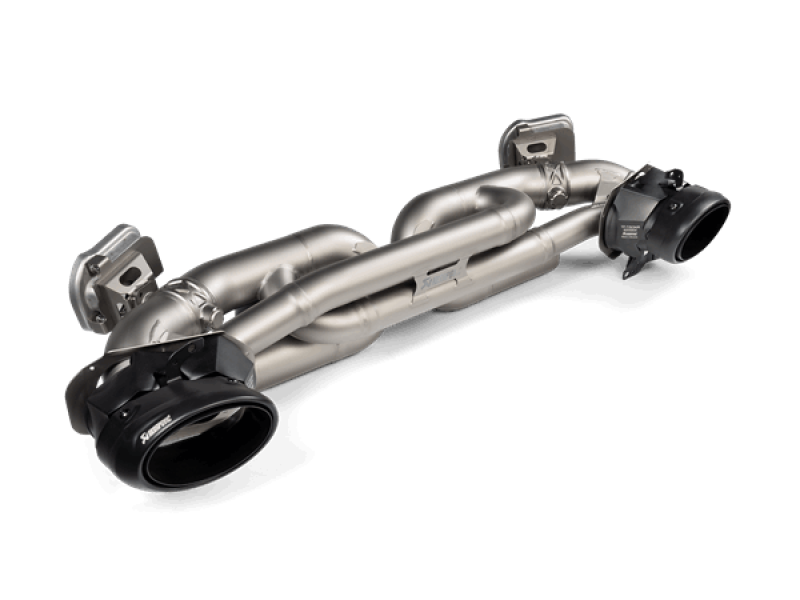 Akrapovic 20-21 Porsche 911 Turbo/Turbo S (992) Slip-On Race Line (Titanium) (Req Tips) S-PO/TI/19