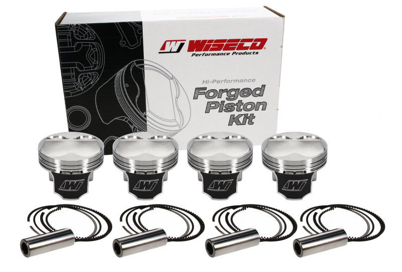 Wiseco Honda 4v Dome +6.5cc Strutted 87MM