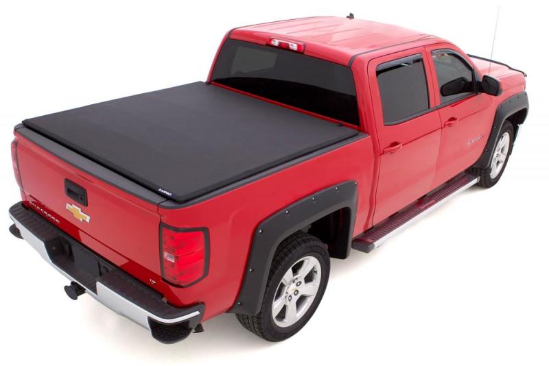 Lund 16-17 Toyota Tacoma (6ft. Bed) Genesis Elite Tri-Fold Tonneau Cover - Black 958185