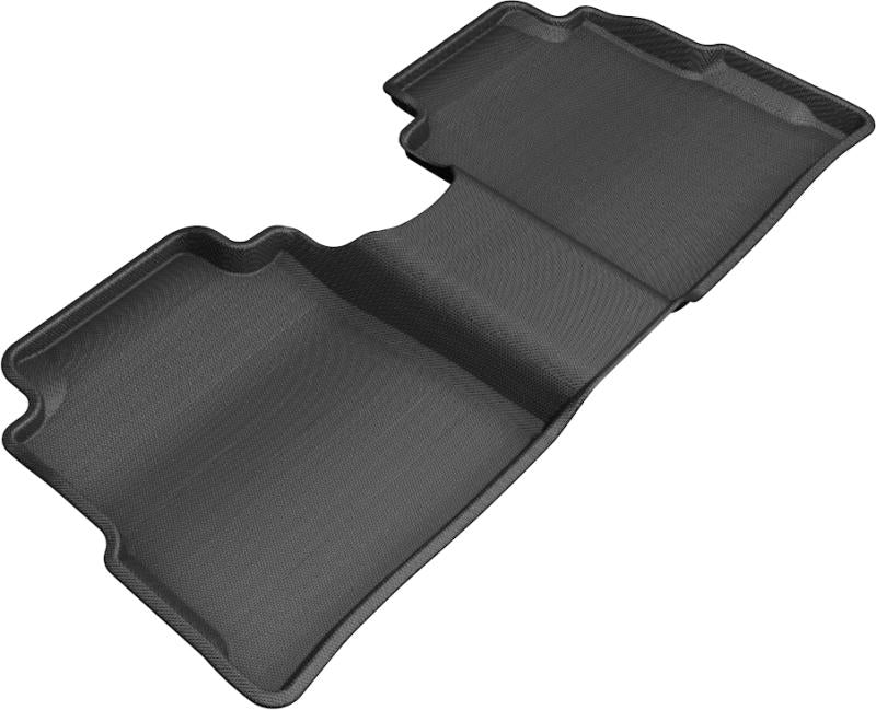 3D MAXpider 2018-2019 Nissan Kicks Kagu 2nd Row Floormats - Black L1NS11021509 Main Image