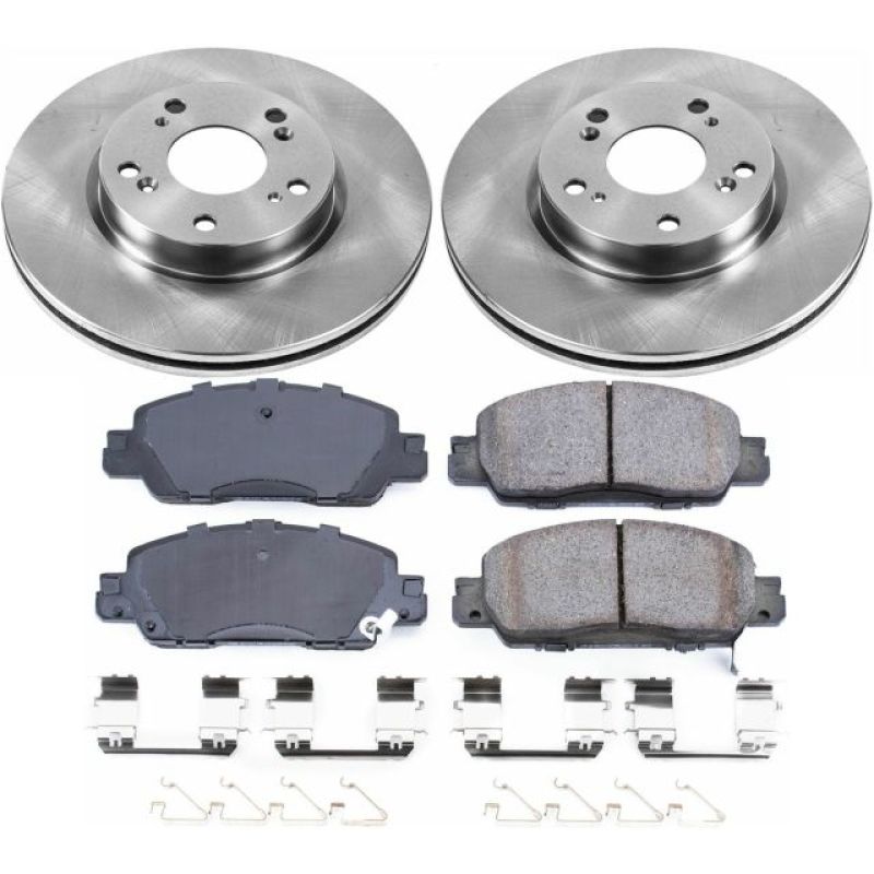 PowerStop PSB Autospecialty Kit Brakes, Rotors & Pads Brake Kits - OE main image