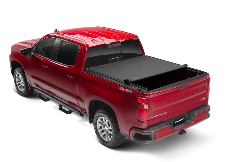 Lund 15-17 Chevy Colorado (5ft. Bed) Genesis Elite Roll Up Tonneau Cover - Black 968180