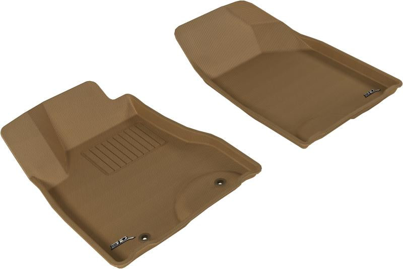 3D MAXpider 2004-2009 Lexus RX Kagu 1st Row Floormat - Tan L1LX03911502 Main Image