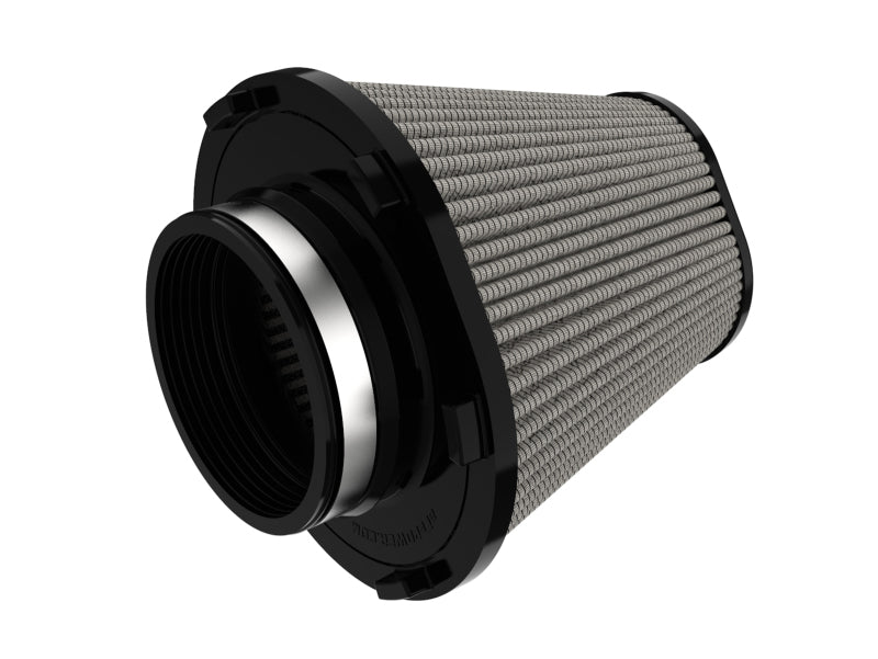 aFe MagnumFORCE Intake Replace Air Filter w/PDS Media 4in F x 7.75x6.5in B x 4.75x3.5in T x 7in H 21-90115