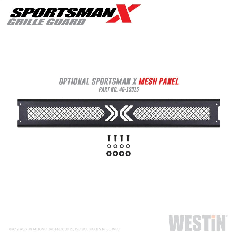 Westin 16-18 Chevy Silverado 1500 Sportsman X Grille Guard - Textured Black 40-33875