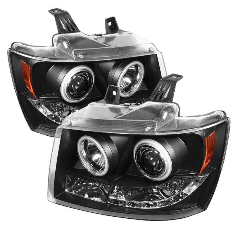 Spyder Chevy Suburban 1500/2500 07-14 Projector Headlights CCFL Halo LED Black PRO-YD-CSUB07-CCFL-BK 5030047 Main Image