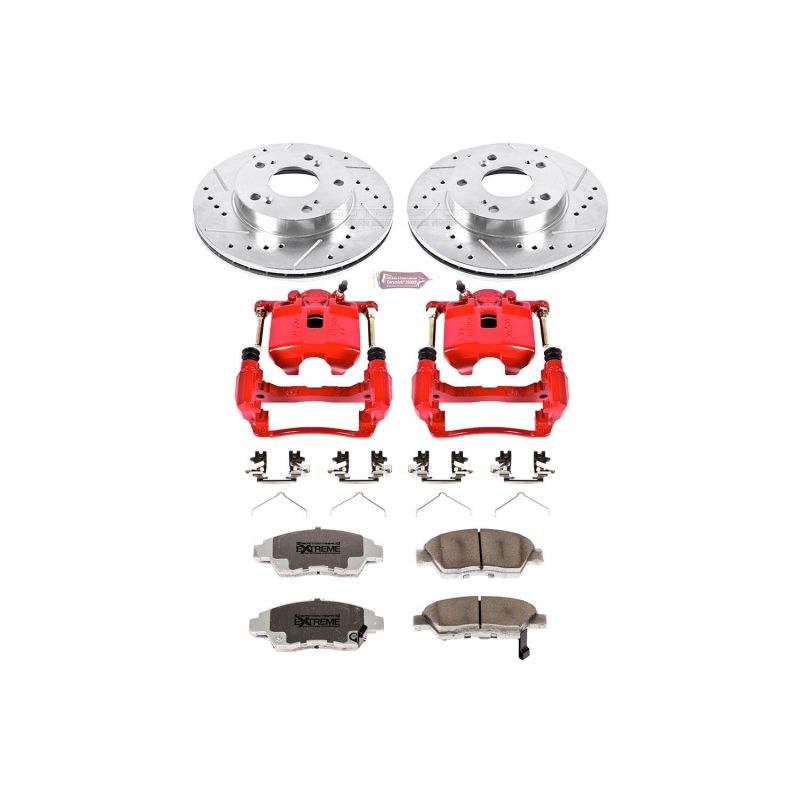 PowerStop PSB Z26 Street Kit w/Cals Brakes, Rotors & Pads Brake Kits - Performance D&S main image