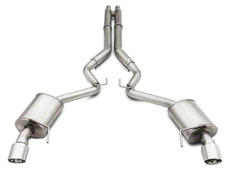ARH 2015+ Ford Mustang 5.0L Coyote 2-1/2in x 2-1/2in Catback w/ X-Pipe MTC5-15212CTXBK Main Image