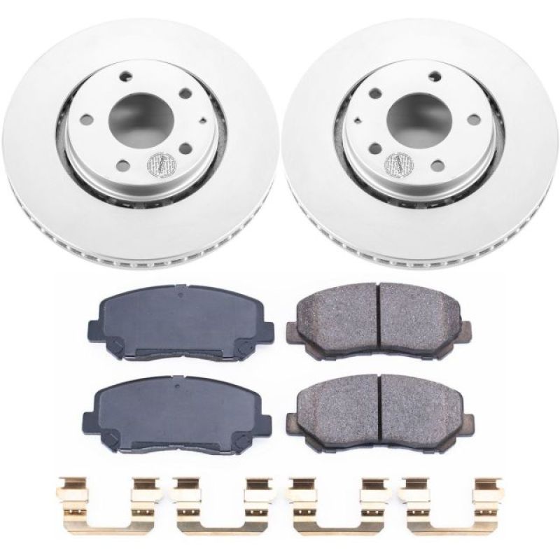 PowerStop PSB Z17 Evolution Coated Kit Brakes, Rotors & Pads Brake Kits - Performance Blank main image