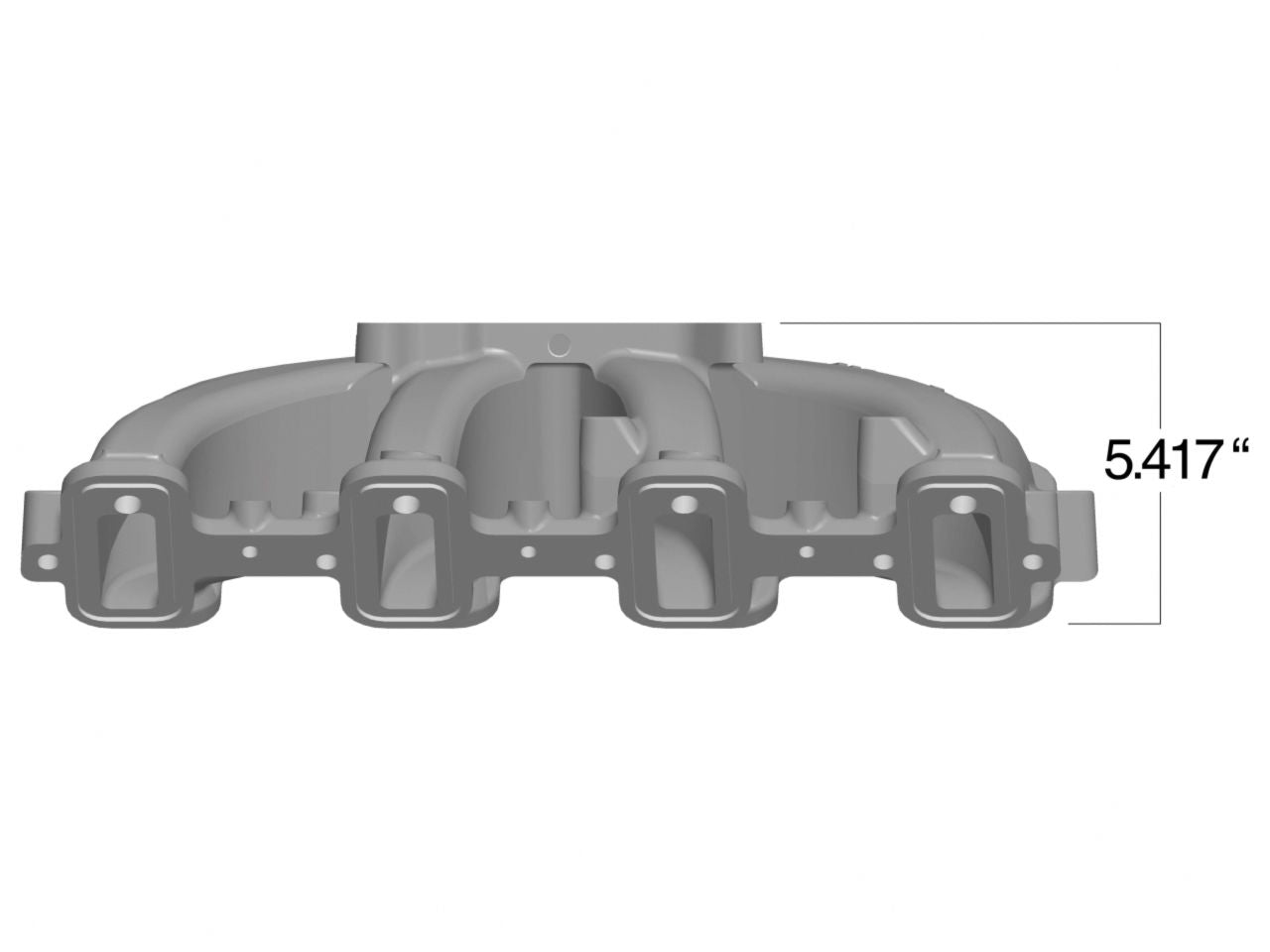 Holley Intake Manifold, LS1 Street Single-Plane, EFI