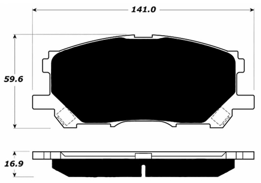 Porterfield Brake Pads for 2006 LEXUS RX 330