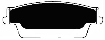 Porterfield Brake Pads for 2005 CADILLAC SRX