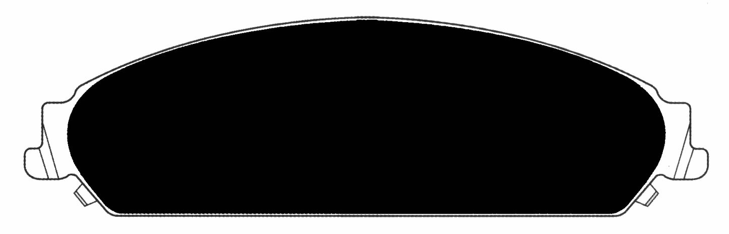 Porterfield Brake Pads for 2010 DODGE CHARGER Pursuit (Police)