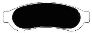 Porterfield Brake Pads for 2009 FORD F250 Pickup 3/4 Ton 2WD