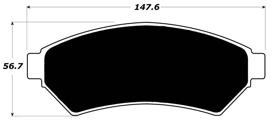 Porterfield Brake Pads for 2005 PONTIAC GRAND PRIX