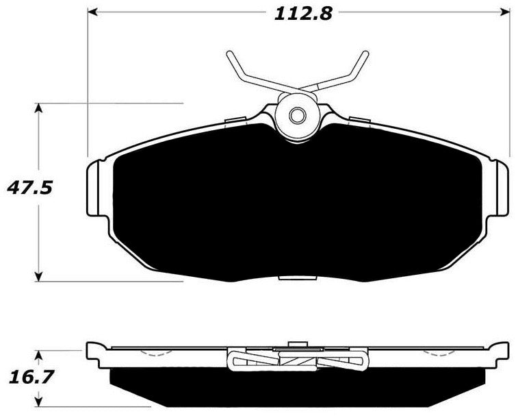 Porterfield Brake Pads for 2010 FORD MUSTANG Shelby GT500