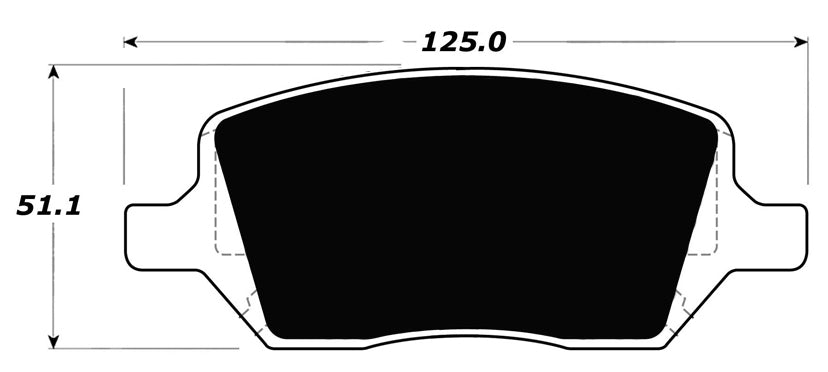 Porterfield Brake Pads for 2006 PONTIAC MONTANA