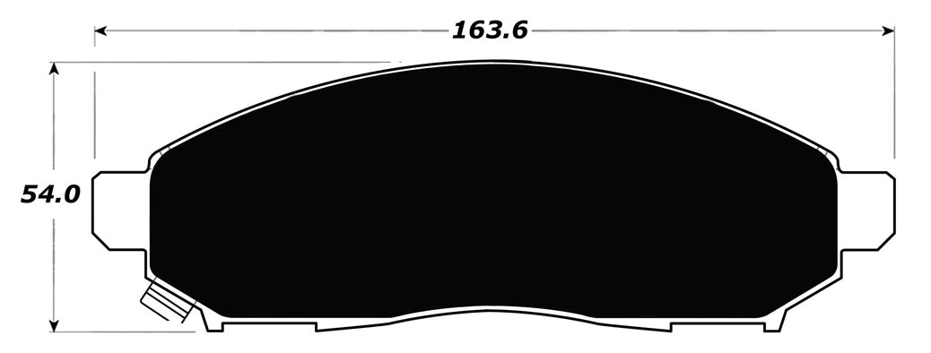 Porterfield Brake Pads for 2012 NISSAN FRONTIER 2WD 4 Cyl