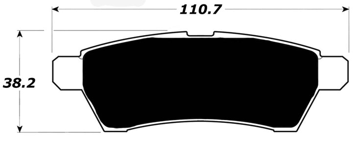 Porterfield Brake Pads for 2016 NISSAN FRONTIER 2wd V6