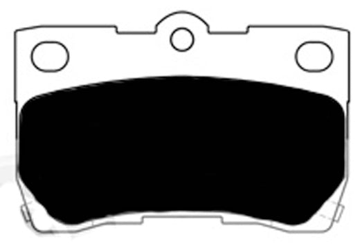 Porterfield Brake Pads for 2007 LEXUS GS 350
