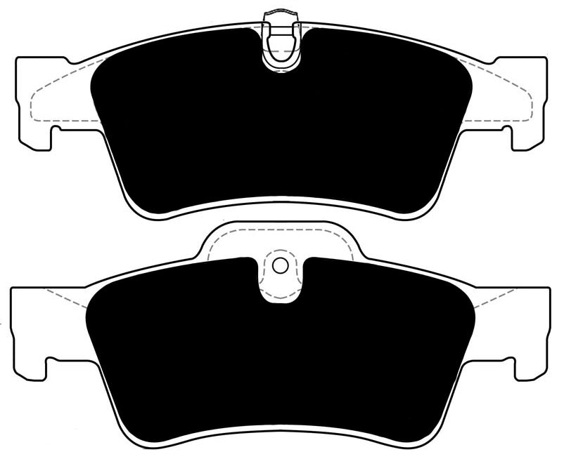 Porterfield Brake Pads for 2009 MERCEDES-BENZ GL320 w/373mm Front Rotor