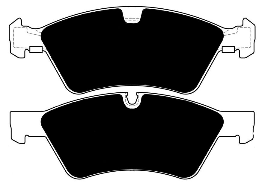 Porterfield Brake Pads for 2007 MERCEDES-BENZ R350 330mm Front Discs