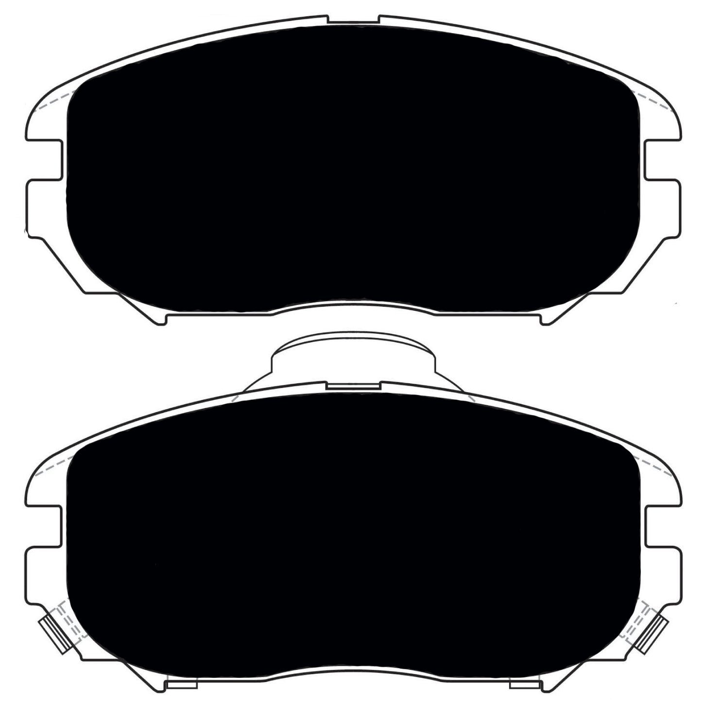 Porterfield Brake Pads for 2010 BUICK ALLURE
