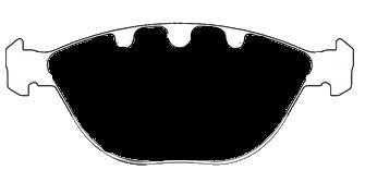 Porterfield Brake Pads for 2007 BMW M5 - w/Iron Discs