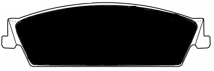 Porterfield Brake Pads for 2011 GMC YUKON 2WD Denali