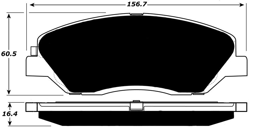 Porterfield Brake Pads for 2012 KIA SEDONA
