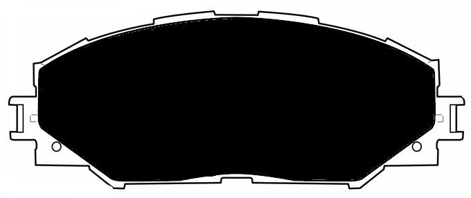 Porterfield Brake Pads for 2006 TOYOTA RAV4 w/o 3rd Row Seat
