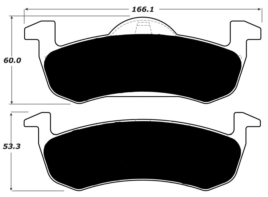 Porterfield Brake Pads for 2012 LINCOLN NAVIGATOR