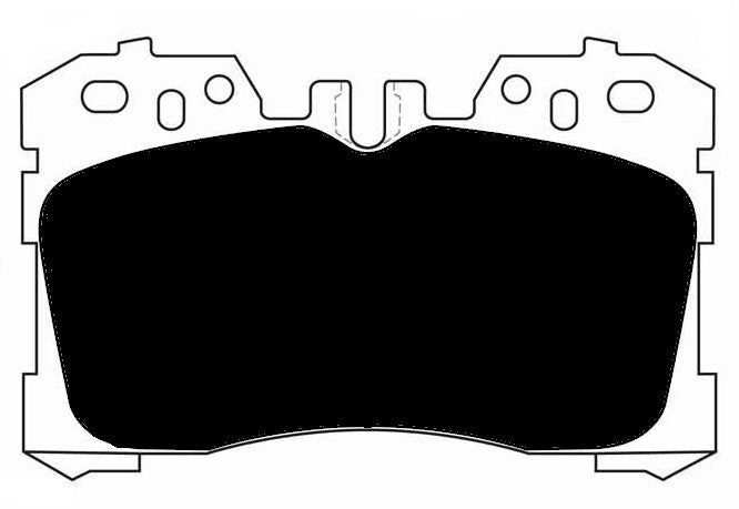 Porterfield Brake Pads for 2015 LEXUS LS 460