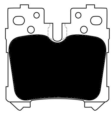 Porterfield Brake Pads for 2008 LEXUS LS 600h L