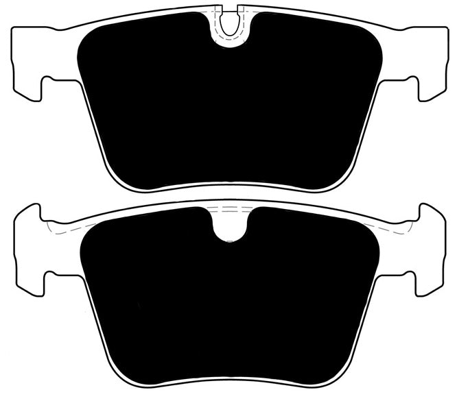 Porterfield Brake Pads for 2007 MERCEDES-BENZ ML63 AMG