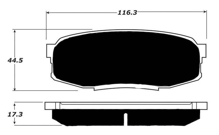 Porterfield Brake Pads for 2008 LEXUS LX 570
