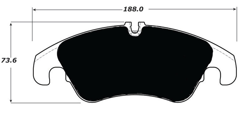 Porterfield Brake Pads for 2010 AUDI Q5 (except 2.0T w/ Brembo Calipers)