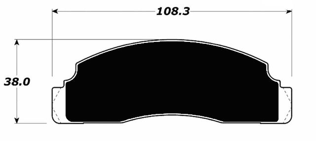 Porterfield Brake Pads for 1980 FORD FIESTA