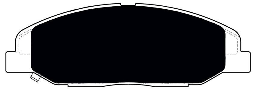 Porterfield Brake Pads for 2008 CADILLAC CTS Sedan