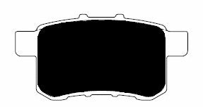 Porterfield Brake Pads for 2009 HONDA ACCORD Sedan 4 Cyl EX