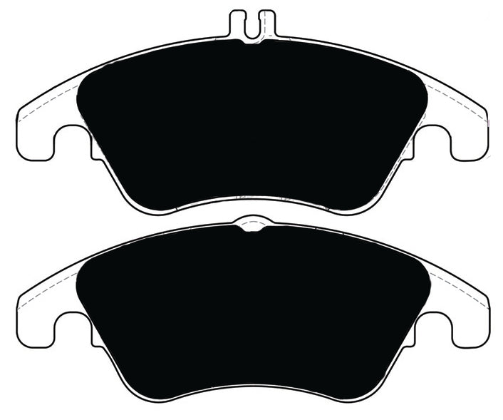 Porterfield Brake Pads for 2012 MERCEDES-BENZ SLK350 Sport Pkg