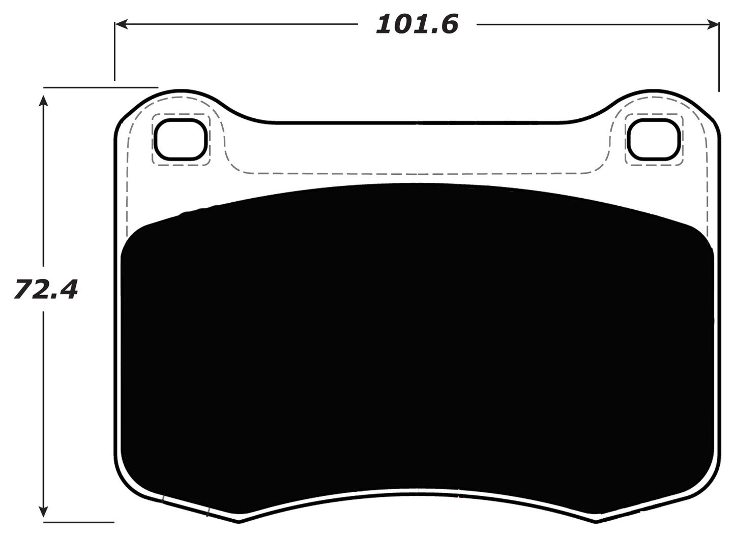 Porterfield Brake Pads for 2013 LEXUS IS F
