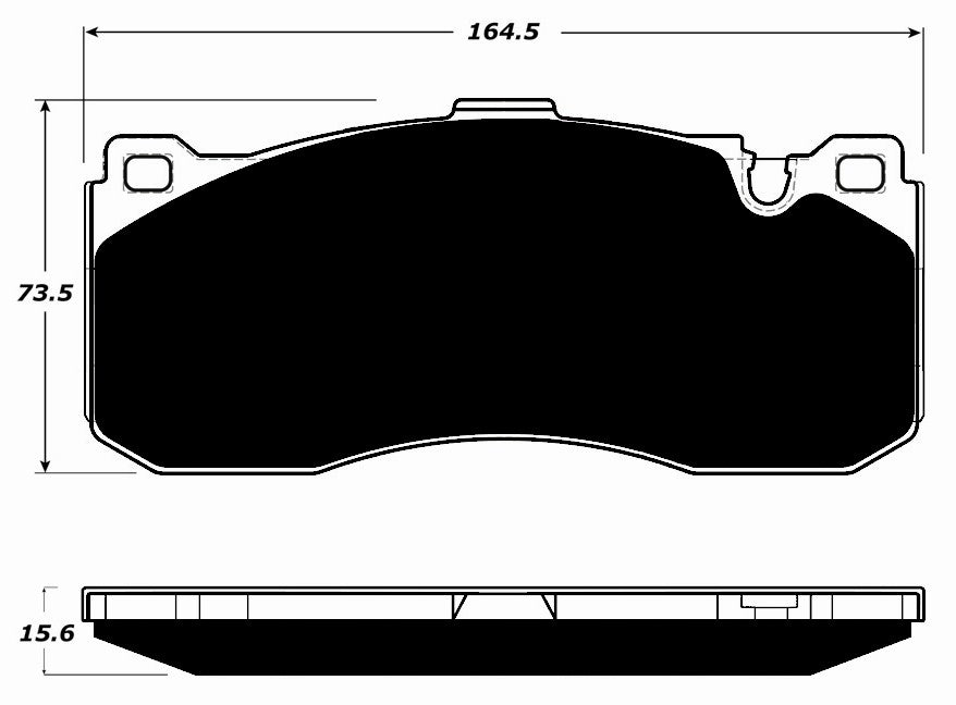 Porterfield Brake Pads for 2009 BMW 135i