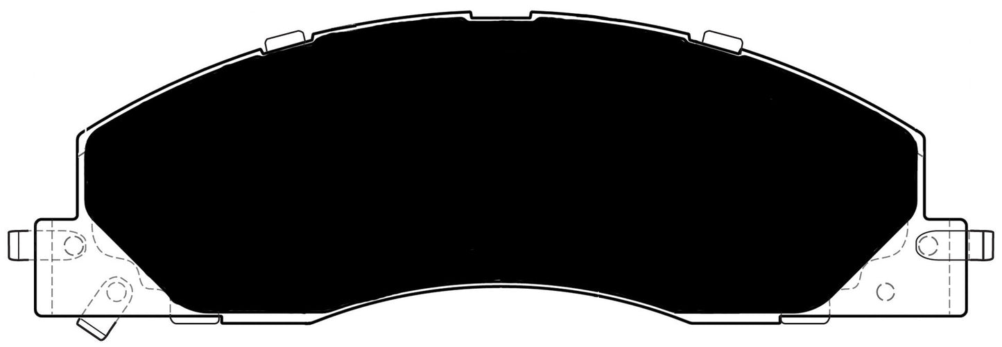 Porterfield Brake Pads for 2015 DODGE RAM 2500 4WD