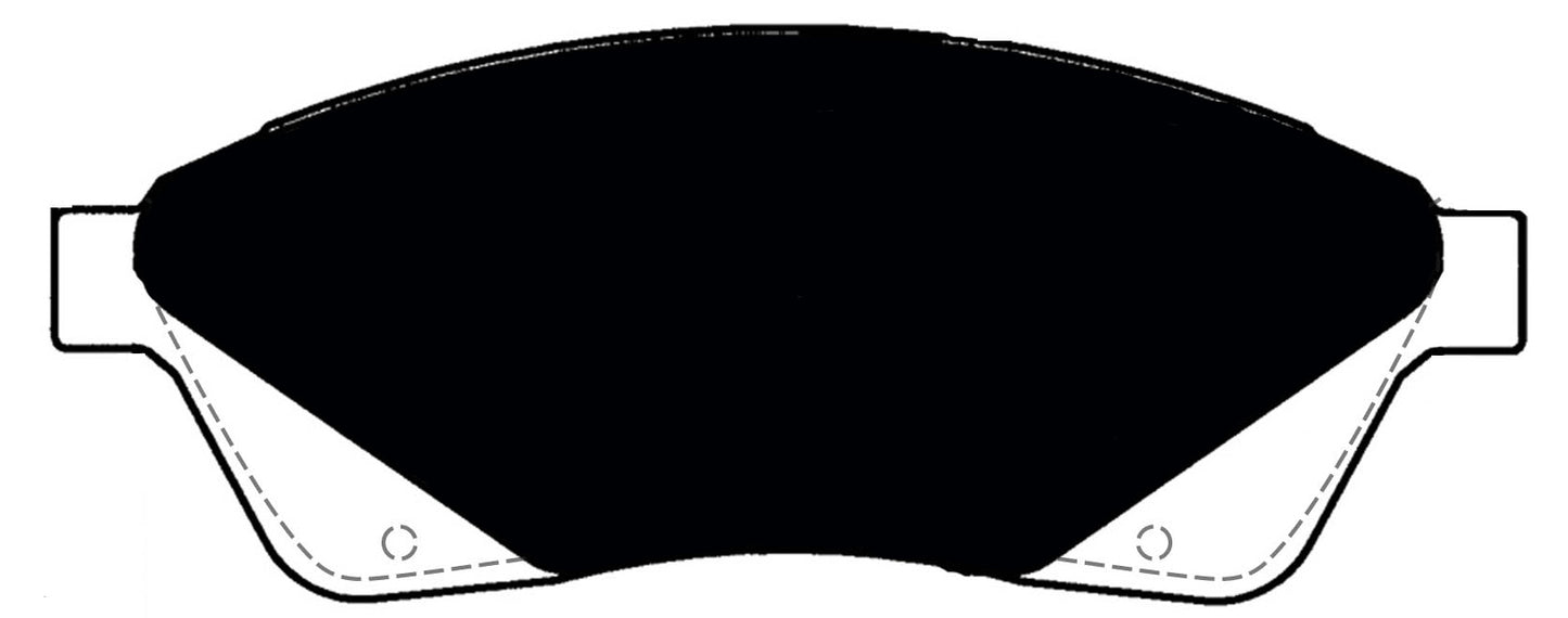 Porterfield Brake Pads for 2010 CADILLAC SRX
