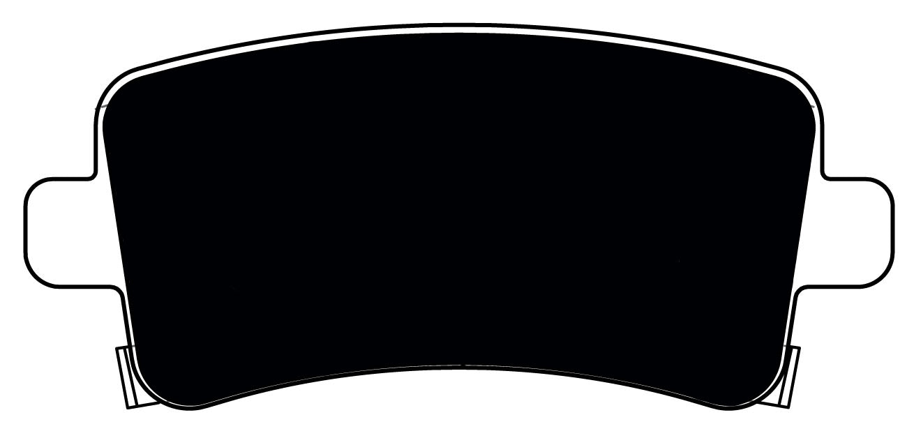Porterfield Brake Pads for 2014 CHEVROLET MALIBU 16" J60